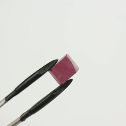 Pigeon Blood Red  Czochralski Pulled Ruby - Grade A - Faceting Rough
