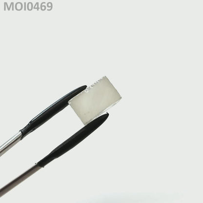 White DEF Color Moissanite - Grade A - Faceting Rough