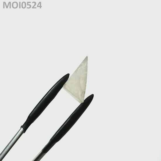 White DEF Moissanite