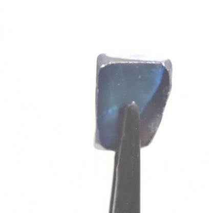 Dark Blue Synthetic Rutile Grade A - Faceting Rough