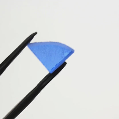 Lab-Created Cobalt Spinel – High-Clarity Neon Blue Rough Crystal