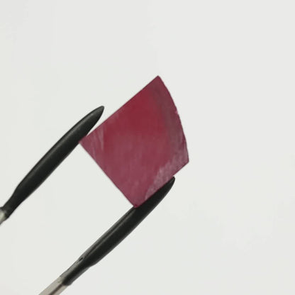 Pigeon Blood Red  Czochralski Pulled Ruby - Grade A - Faceting Rough