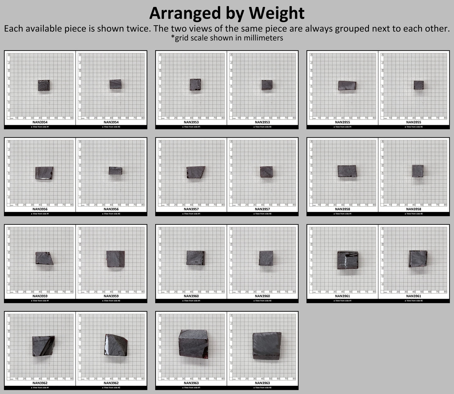 Nanosital Simulated Red Garnet Lab Created Faceting Rough for Gem Cutting - #C-13 - Various Sizes : #BEGIN