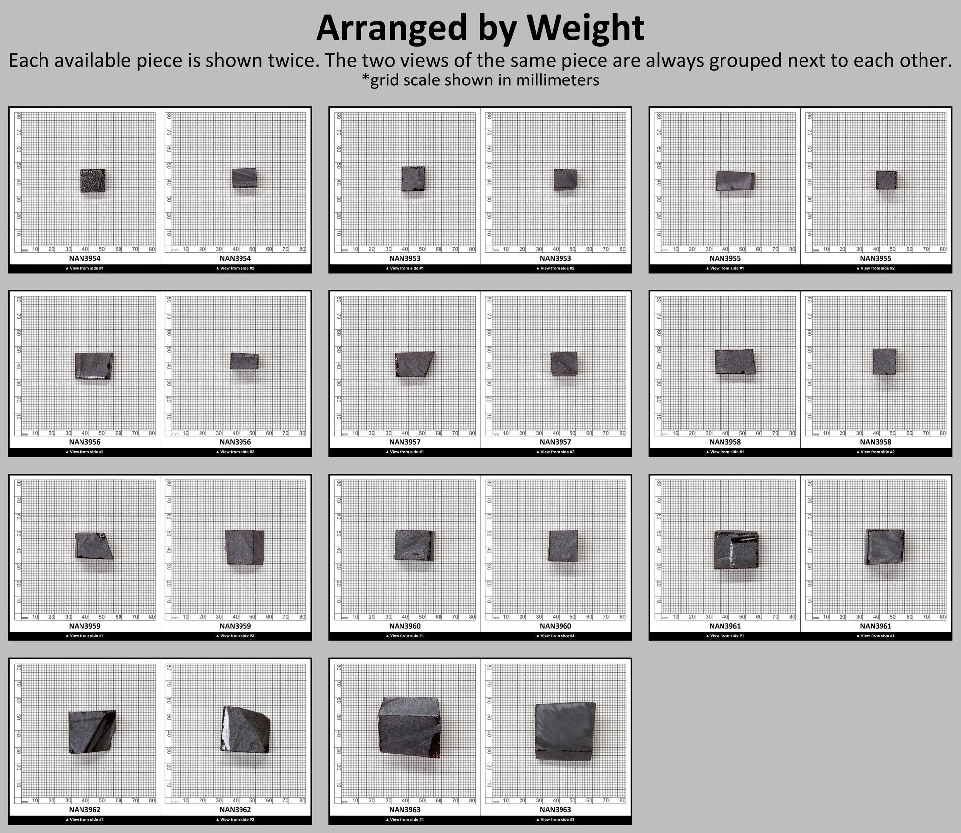 Nanosital Simulated Red Garnet Lab Created Faceting Rough for Gem Cutting - #C-13 - Various Sizes : #BEGIN