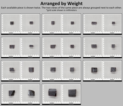 Nanosital Simulated Red Garnet Lab Created Faceting Rough for Gem Cutting - #C-13 - Various Sizes : #BEGIN