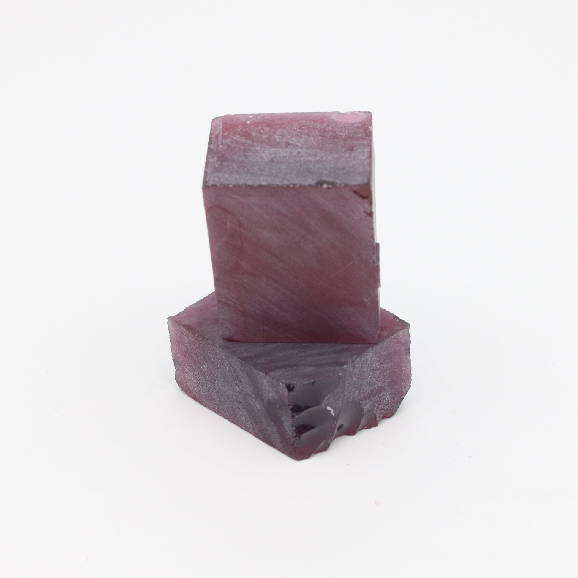 Nanosital Simulated Red Spinel Lab Created Faceting Rough for Gem Cutting - #B-30 - Various Sizes #BEGIN
