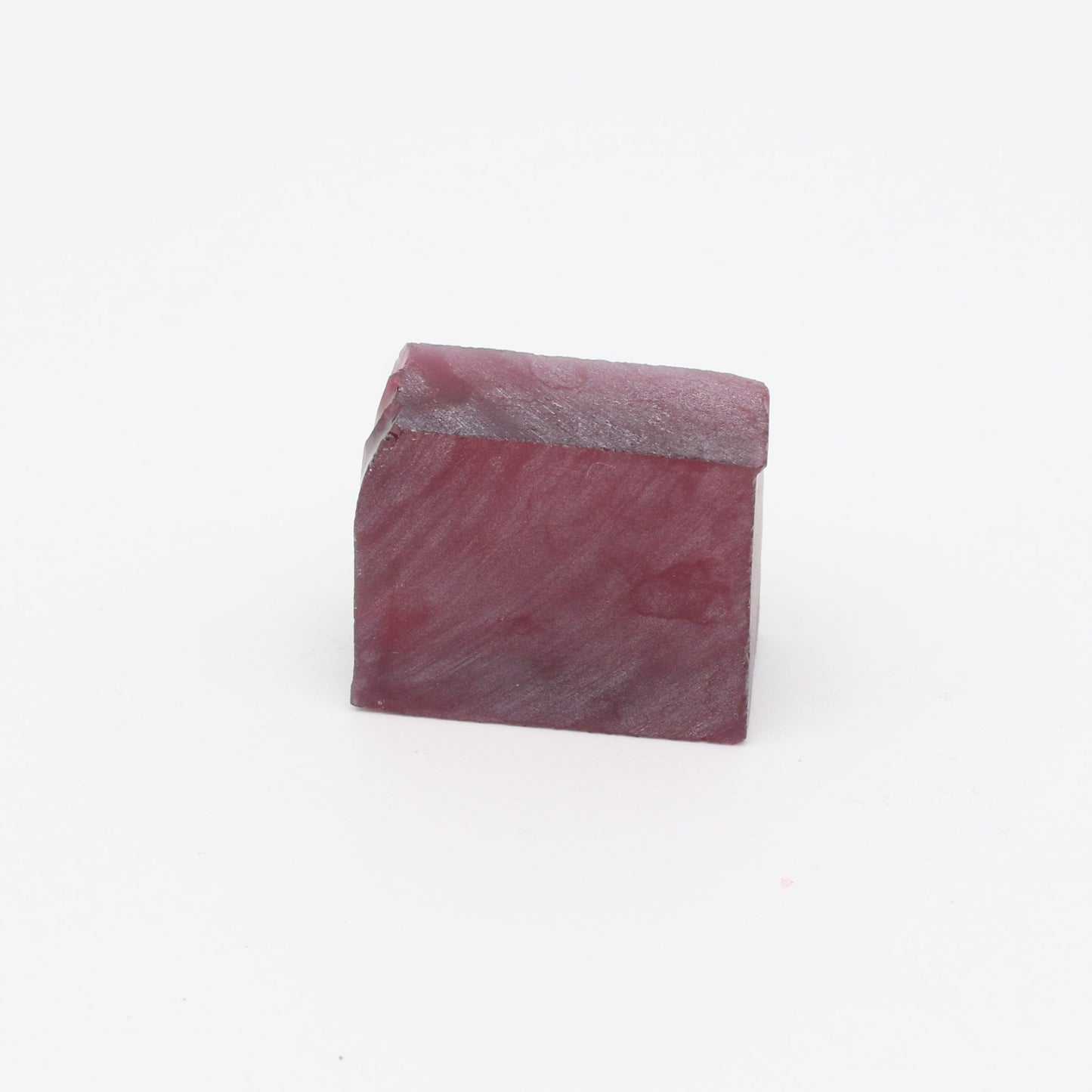 Nanosital Simulated Red Spinel Lab Created Faceting Rough for Gem Cutting - #B-30 - Various Sizes #BEGIN