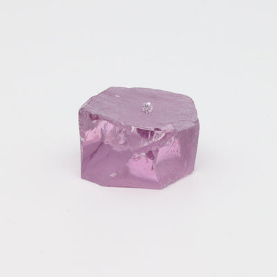 Royal Diamond Cubic Zirconia Faceting Rough for Gem Cutting - Various Sizes #BEGIN
