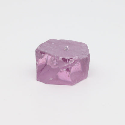 Royal Diamond Cubic Zirconia Faceting Rough for Gem Cutting - Various Sizes #BEGIN
