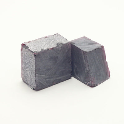 Nanosital Simulated Ruby Lab Created Faceting Rough for Gem Cutting - #R-4 - Various Sizes #BEGIN