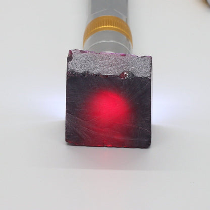 Nanosital Simulated Ruby Lab Created Faceting Rough for Gem Cutting - #R-4 - Various Sizes #BEGIN