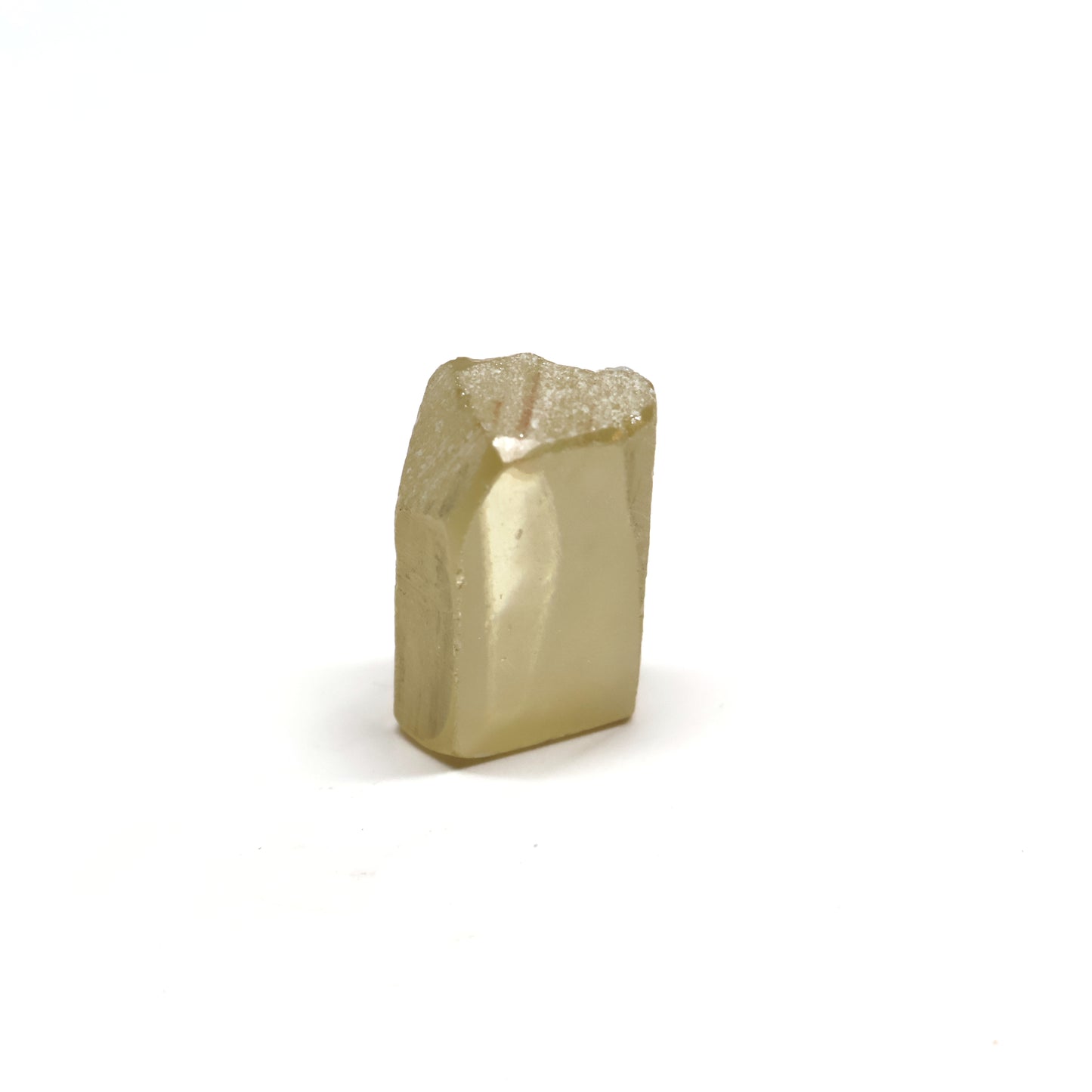 Yellow Synthetic Rutile Grade A - Faceting Rough