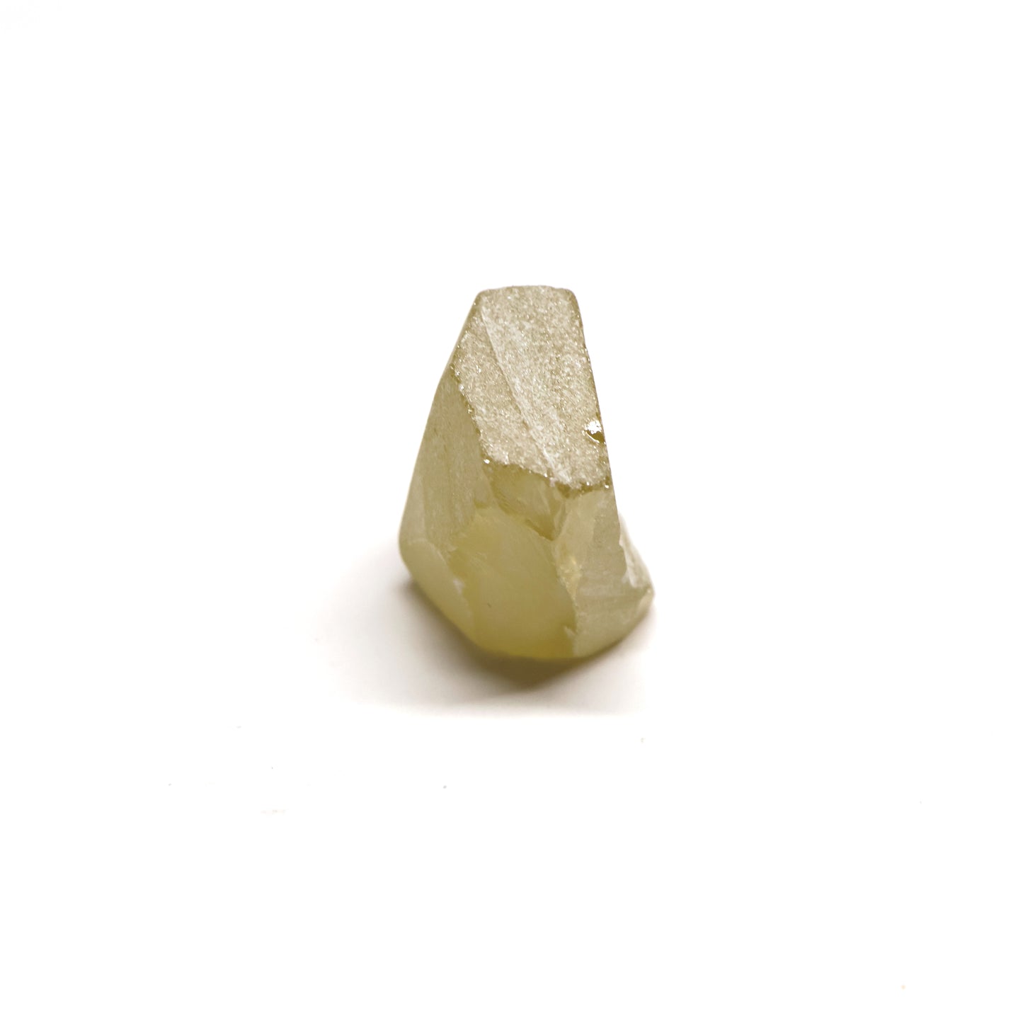 Yellow Synthetic Rutile Grade A - Faceting Rough