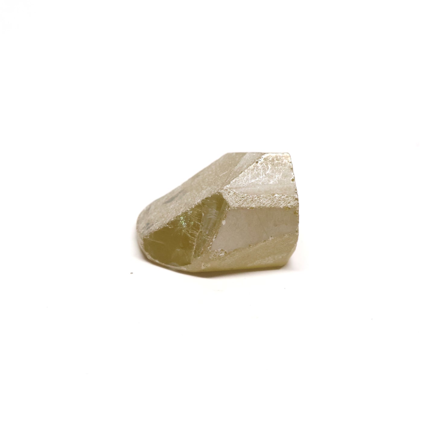 Yellow Synthetic Rutile Grade A - Faceting Rough