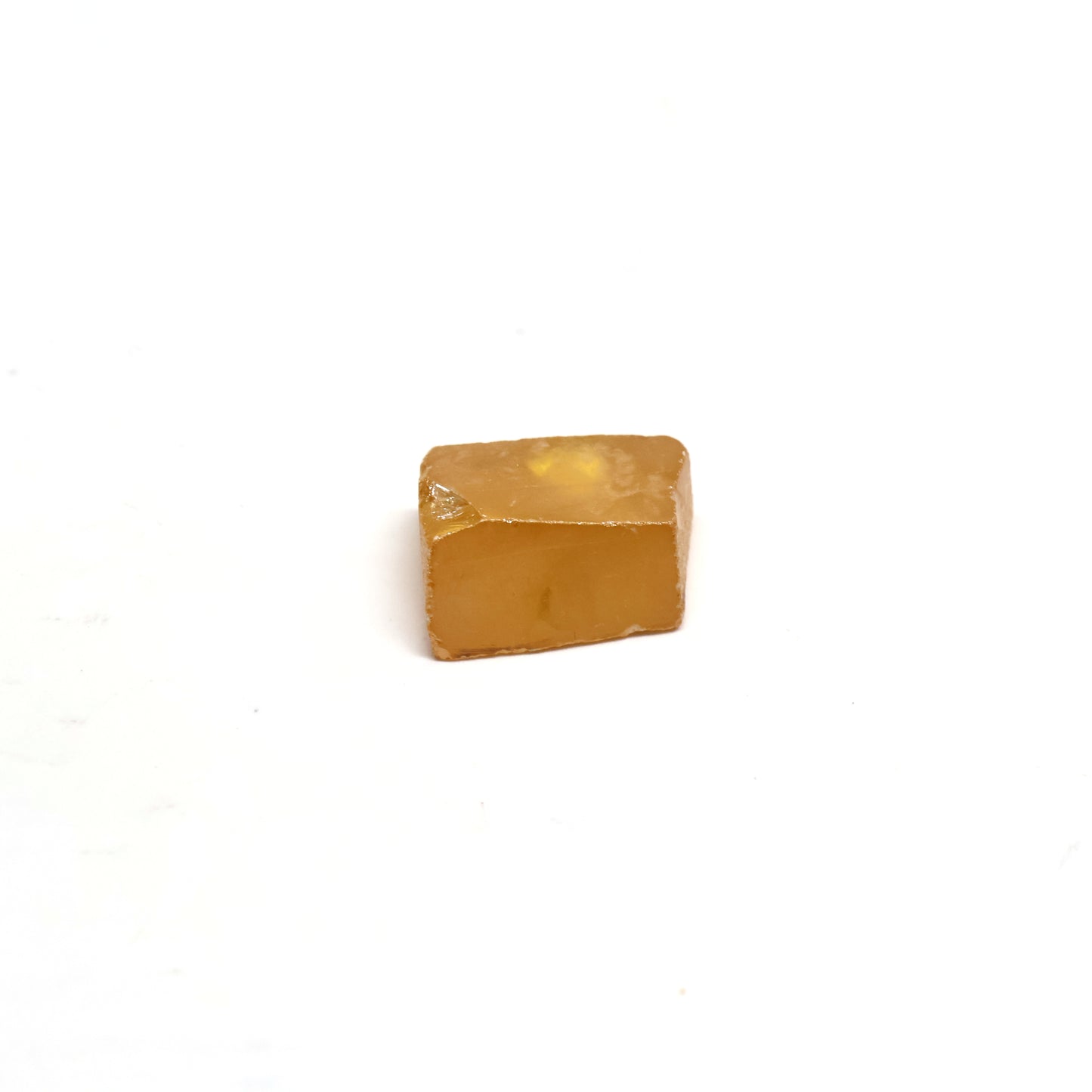 Orange Synthetic Rutile Grade A - Faceting Rough