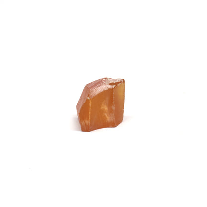 Dark Orange Synthetic Rutile Grade A - Faceting Rough