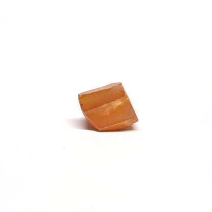 Dark Orange Synthetic Rutile Grade A - Faceting Rough