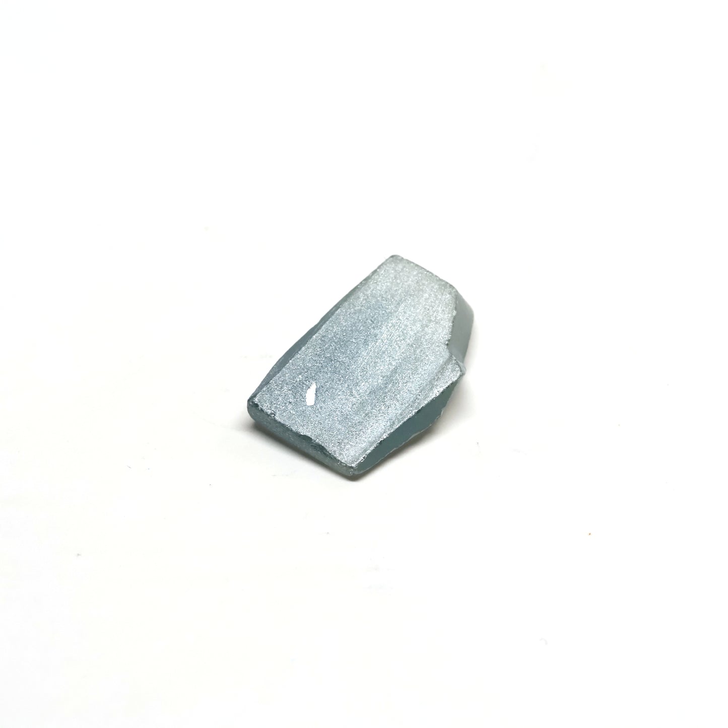 Blue Green Synthetic Rutile Grade A - Faceting Rough