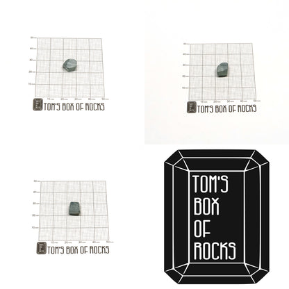 Blue Green Synthetic Rutile Grade A - Faceting Rough
