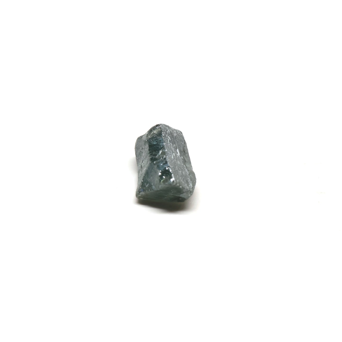 Blue Green Synthetic Rutile Grade A - Faceting Rough