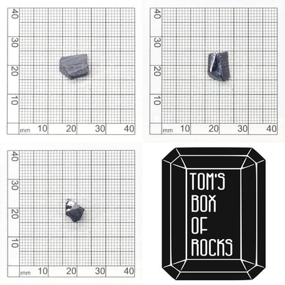 Dark Blue Synthetic Rutile Grade A - Faceting Rough