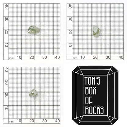 Green Synthetic Rutile Grade A - Faceting Rough
