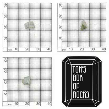 Green Synthetic Rutile Grade A - Faceting Rough