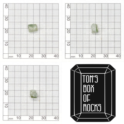 Green Synthetic Rutile Grade A - Faceting Rough