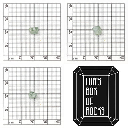 Green Synthetic Rutile Grade A - Faceting Rough