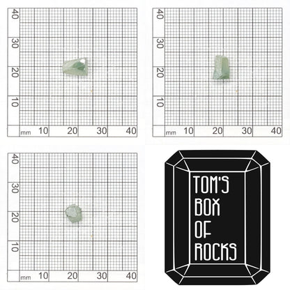 Green Synthetic Rutile Grade A - Faceting Rough