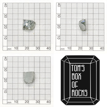 Grey Synthetic Rutile Grade A - Faceting Rough