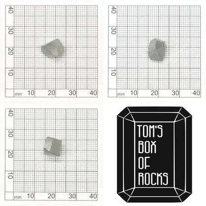 Grey Synthetic Rutile Grade A - Faceting Rough