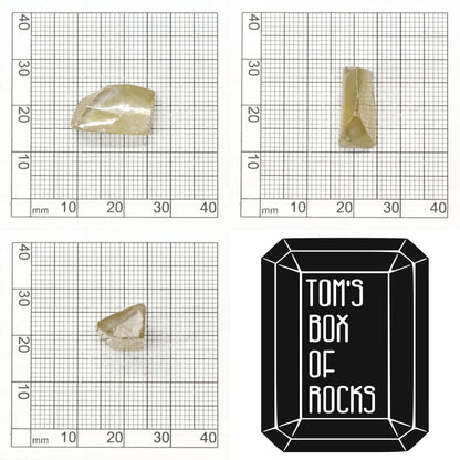 Yellow Synthetic Rutile Grade A - Faceting Rough