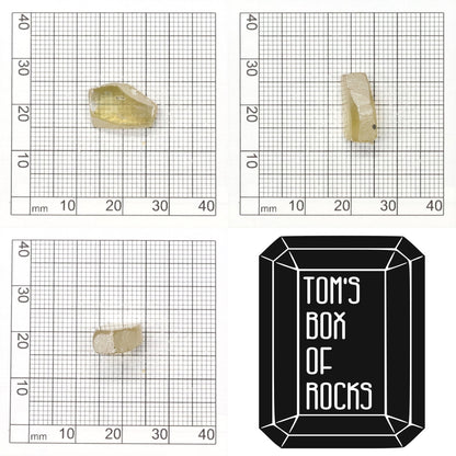 Yellow Synthetic Rutile Grade A - Faceting Rough