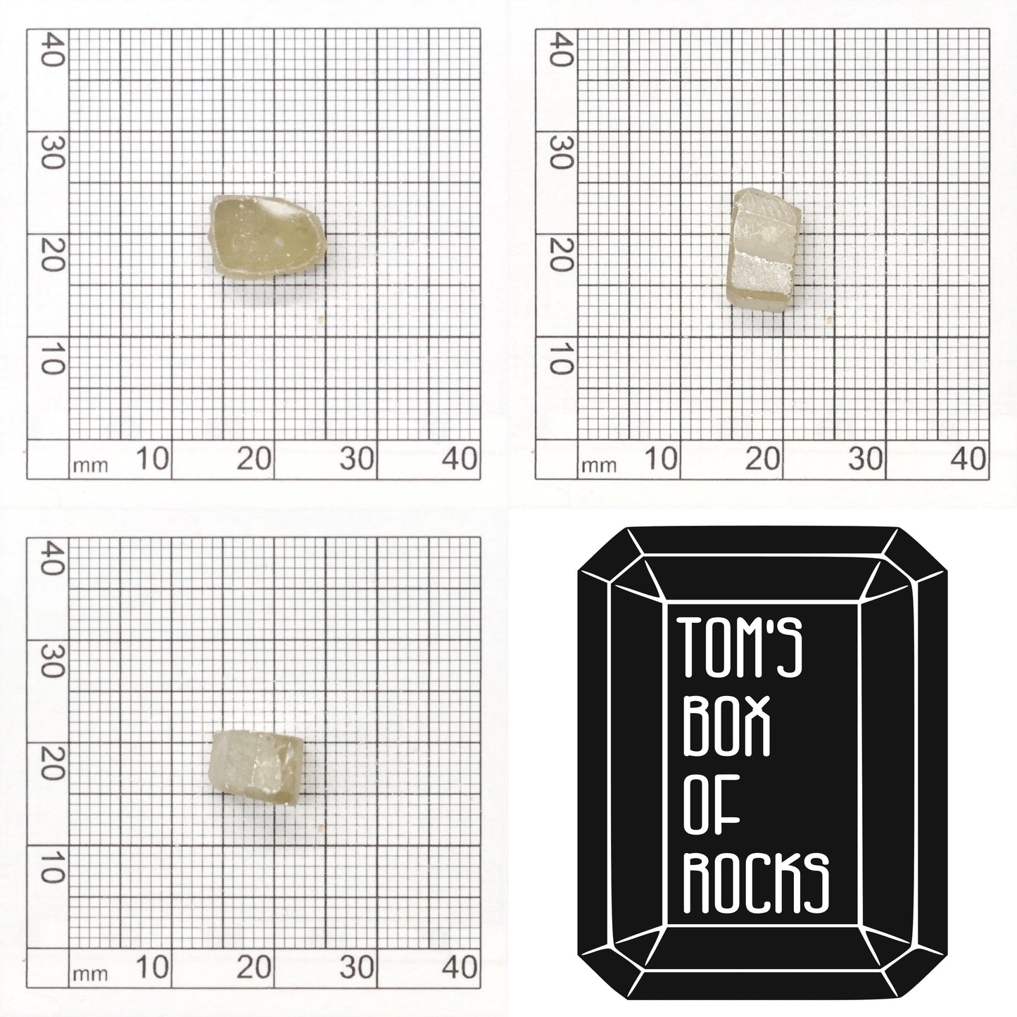Yellow Synthetic Rutile Grade A - Faceting Rough