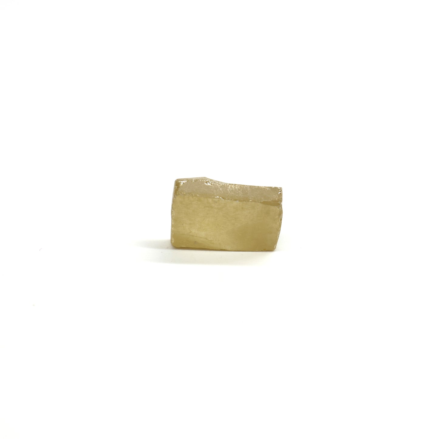 Yellow Synthetic Rutile Grade A - Faceting Rough