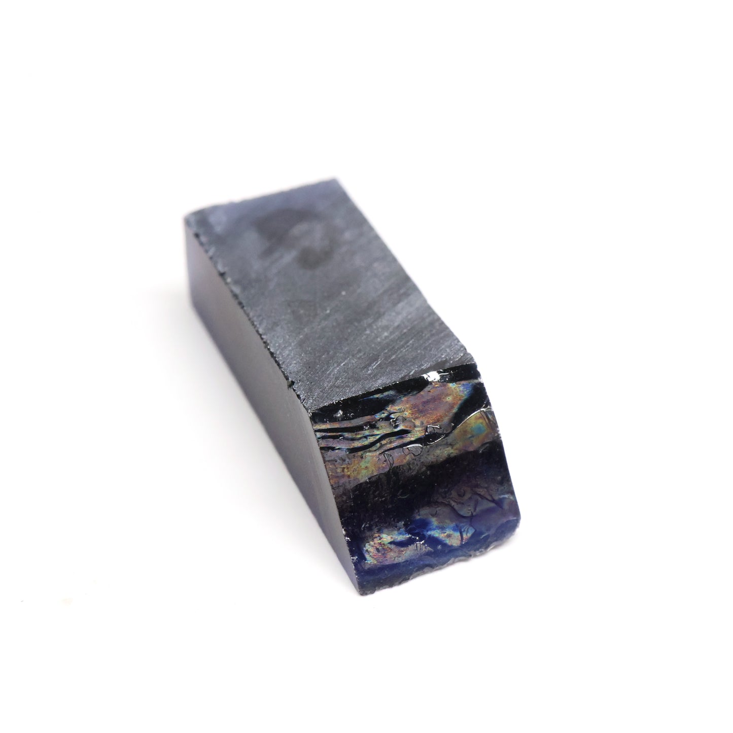 Dark Blue Czochralski Pulled Sapphire - Grade A - Faceting Rough