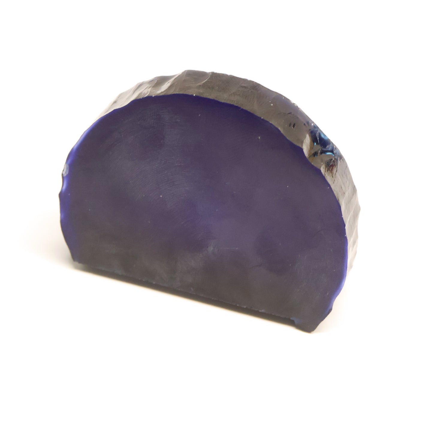 Dark Blue Czochralski Pulled Sapphire - Grade A - Faceting Rough