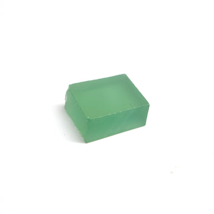 Mint Green Czochralski Pulled Sapphire - Grade A - Faceting Rough