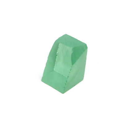 Mint Green Czochralski Pulled Sapphire - Grade A - Faceting Rough