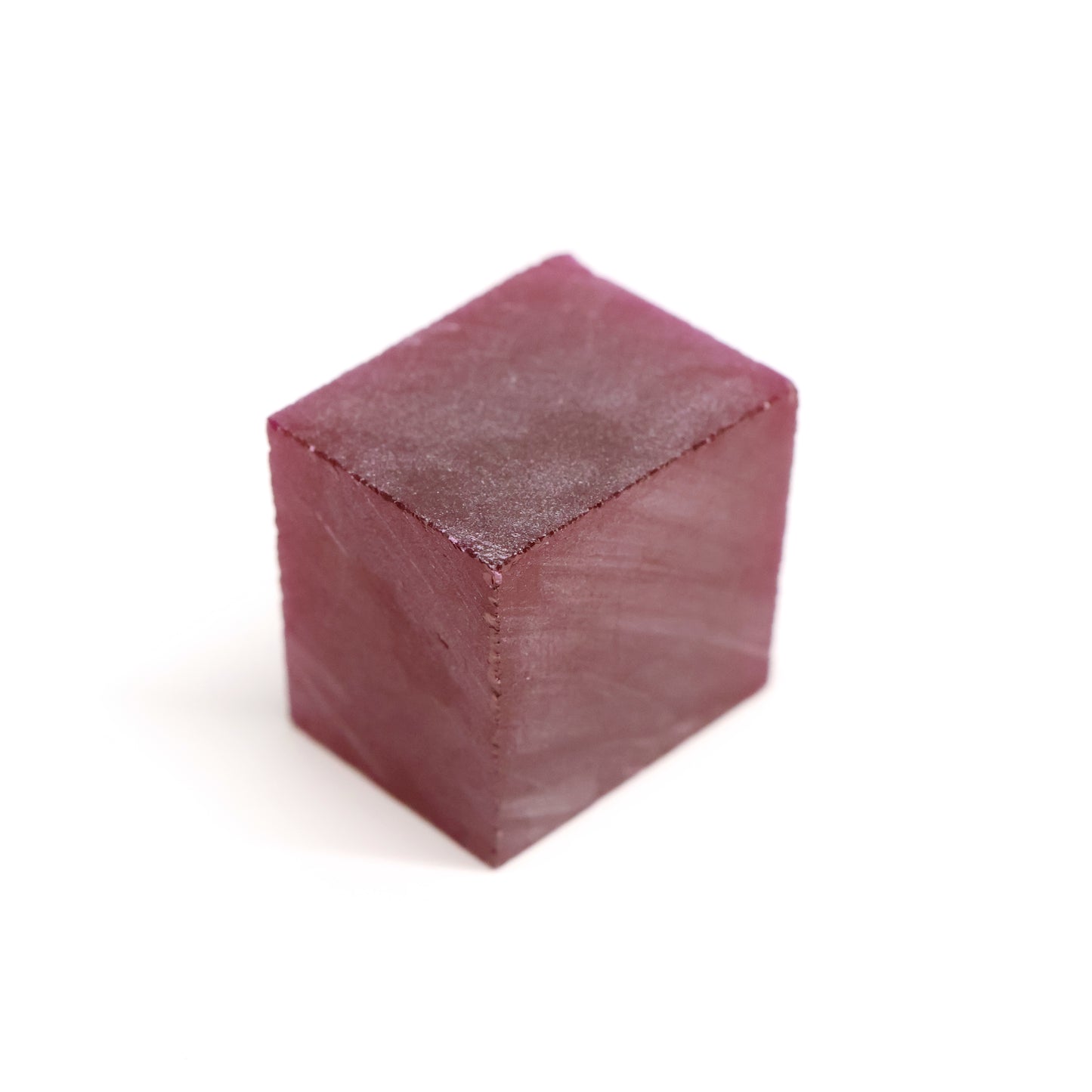 Pigeon Blood Red  Czochralski Pulled Ruby - Grade A - Faceting Rough