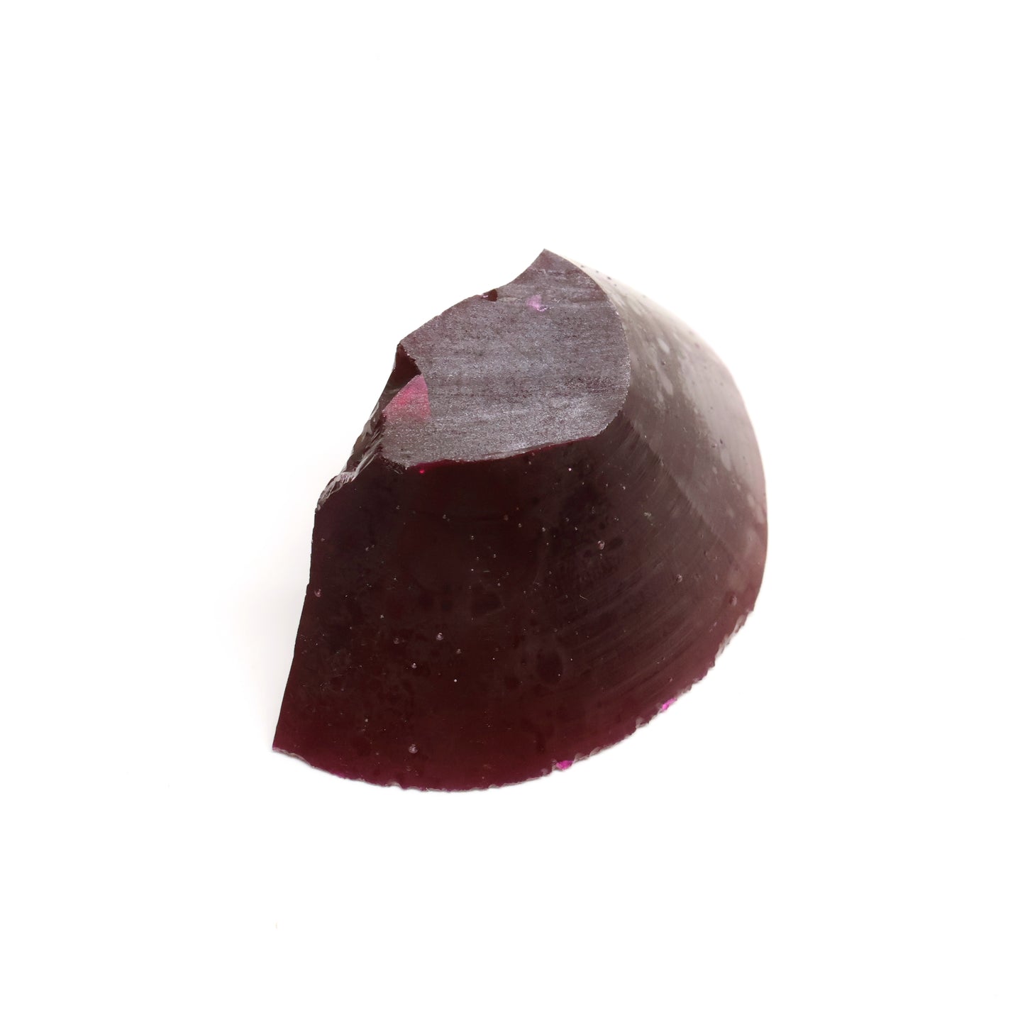 Pigeon Blood Red  Czochralski Pulled Ruby - Grade A - Faceting Rough