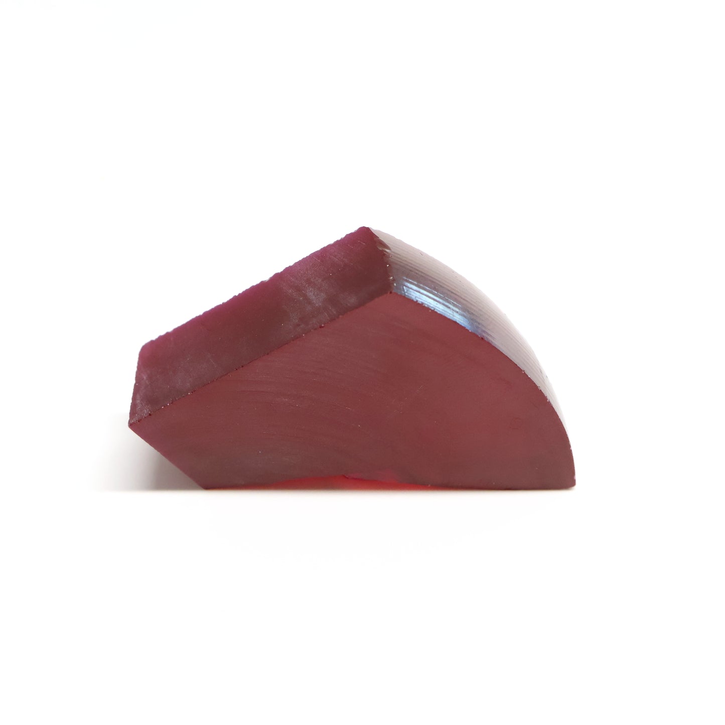 Pigeon Blood Red  Czochralski Pulled Ruby - Grade A - Faceting Rough