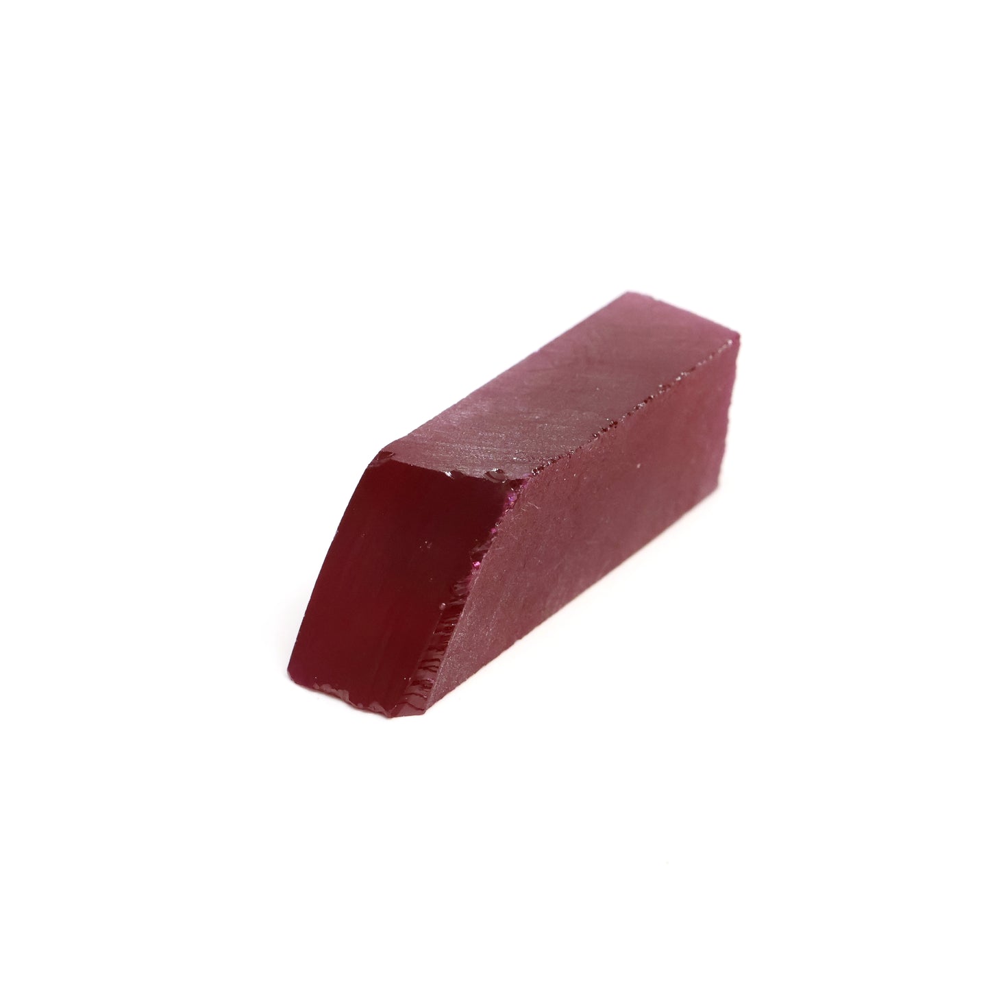 Pigeon Blood Red  Czochralski Pulled Ruby - Grade A - Faceting Rough