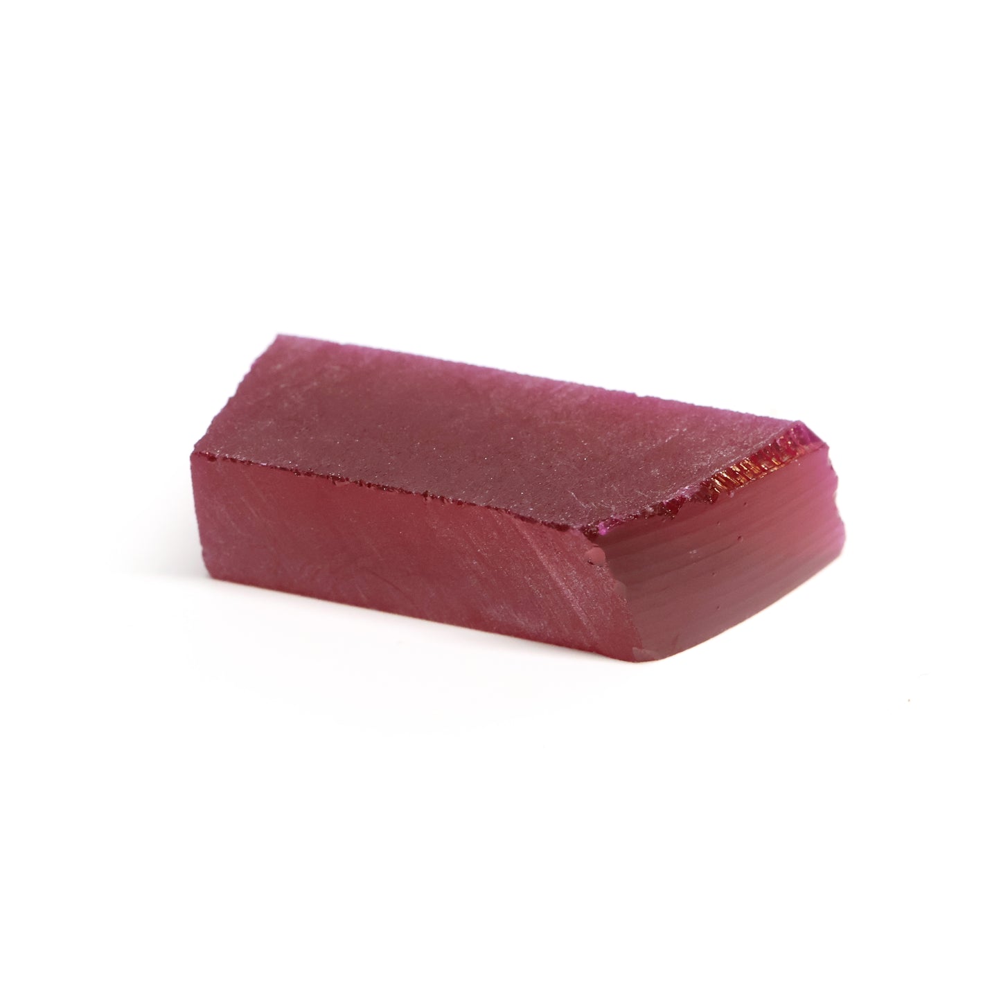 Pigeon Blood Red  Czochralski Pulled Ruby - Grade A - Faceting Rough