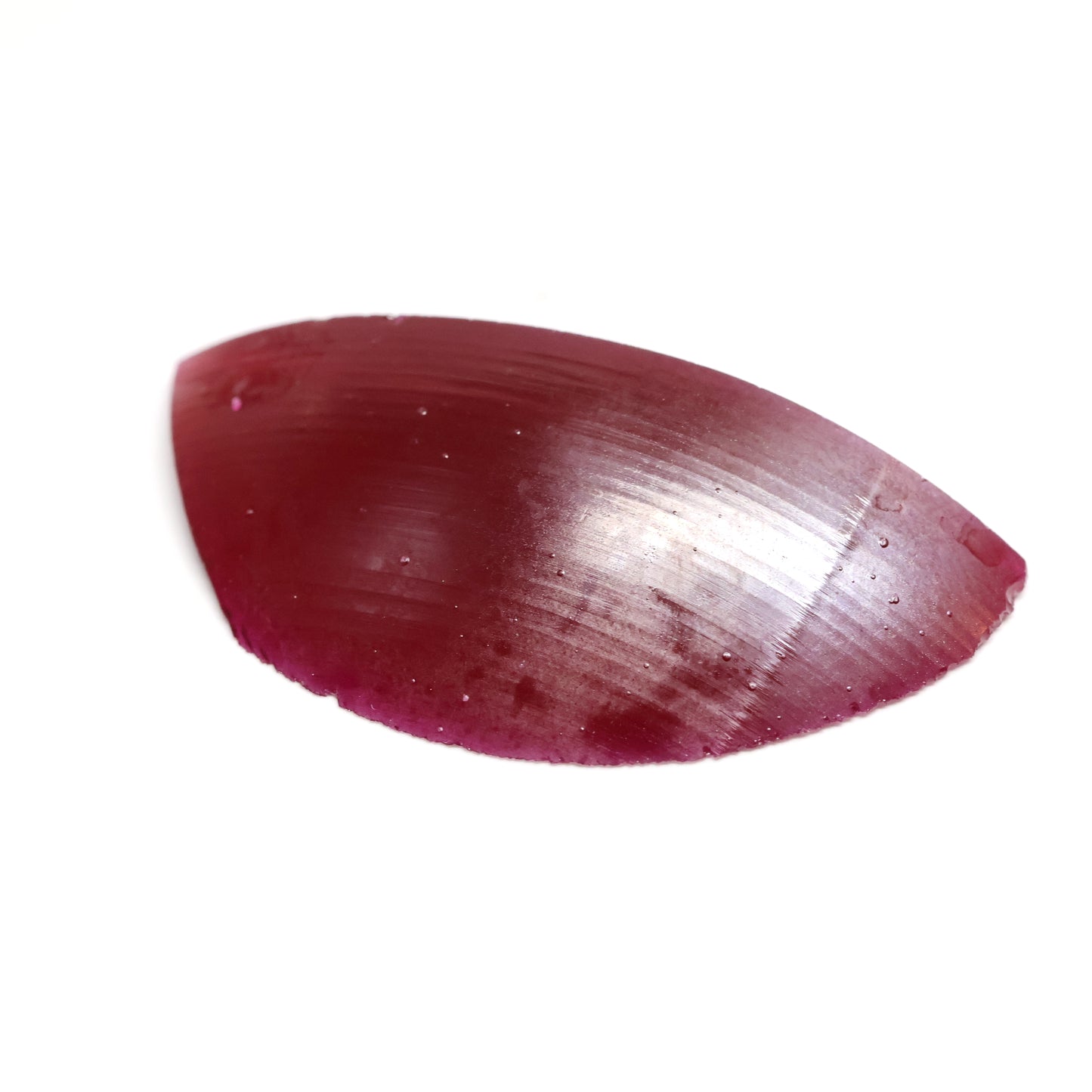 Pigeon Blood Red  Czochralski Pulled Ruby - Grade A - Faceting Rough