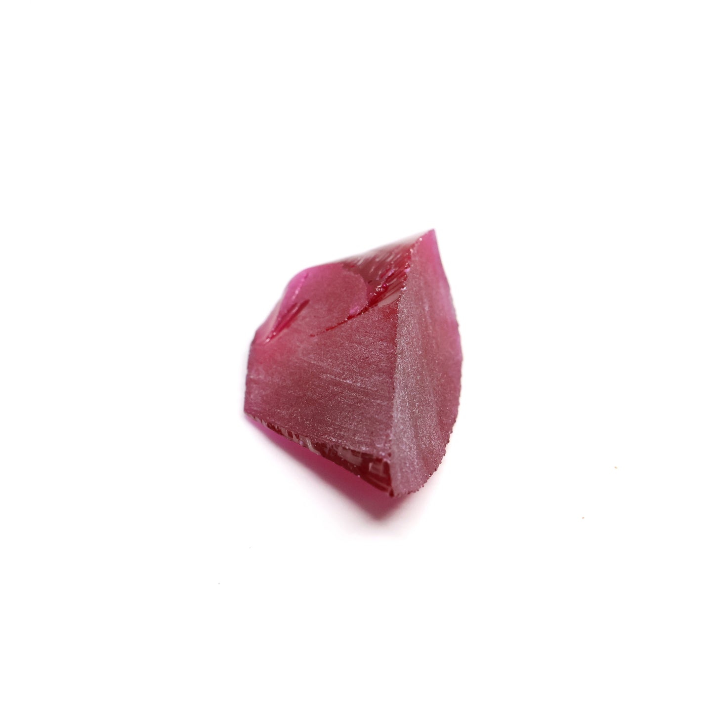 Pigeon Blood Red  Czochralski Pulled Ruby - Grade A - Faceting Rough