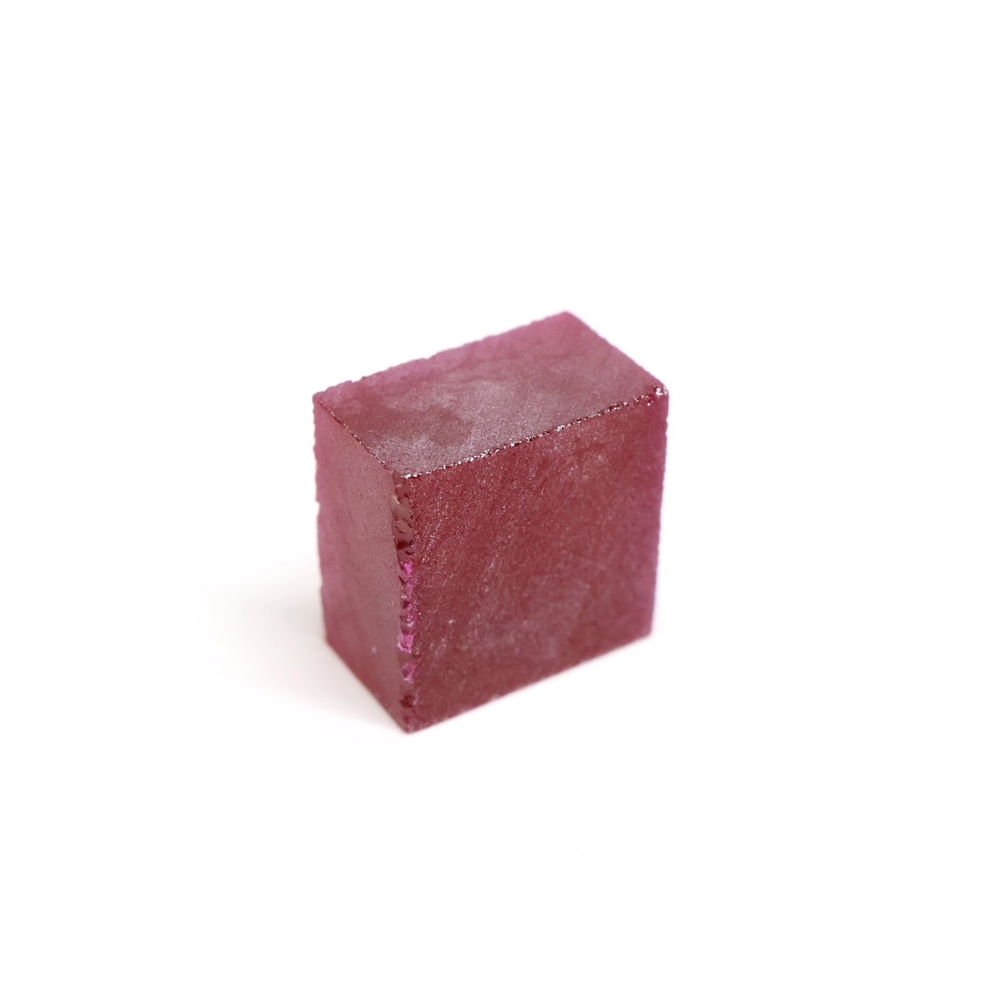 Pigeon Blood Red  Czochralski Pulled Ruby - Grade A - Faceting Rough