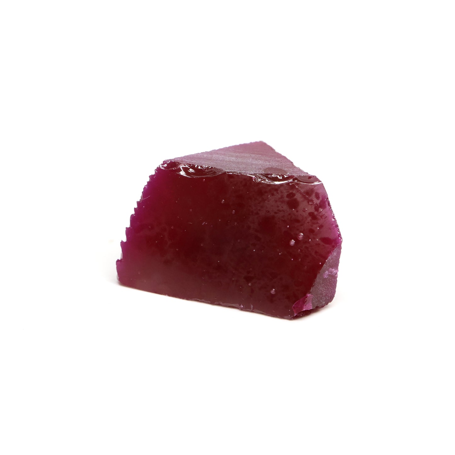 Pigeon Blood Red  Czochralski Pulled Ruby - Grade A - Faceting Rough