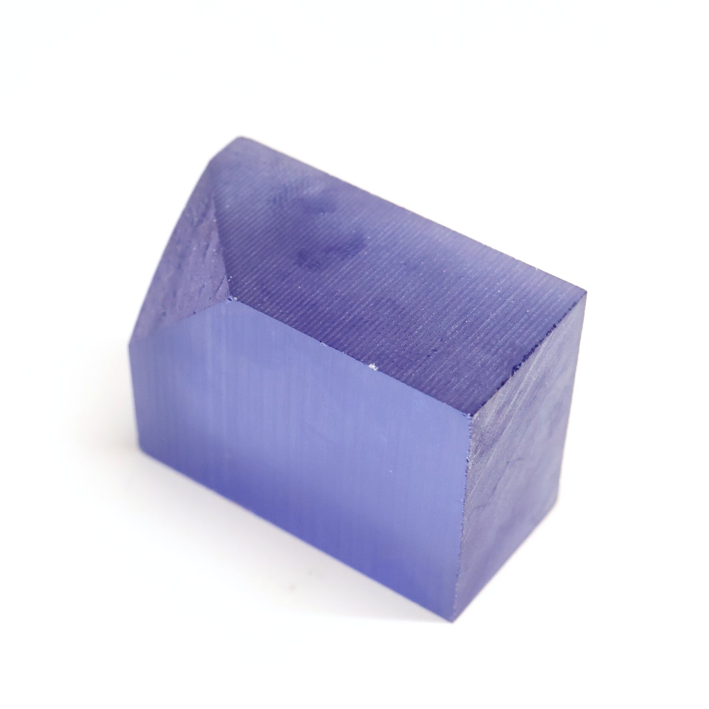 Medium Blue Czochralski Pulled Sapphire - Grade A - Faceting Rough